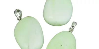 Pendentif chrysoprase citron