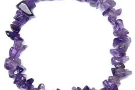 Bracelet baroque améthyste