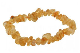 Bracelet baroque citrine
