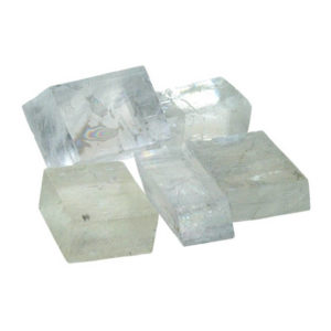 pierre brute calcite optique