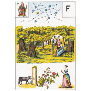dame de trèfle les imprévus grand lenormand