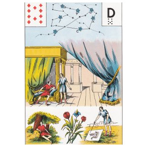 dix de carreau toison d'or grand lenormand