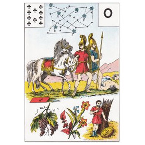 dix de trèfle la guerre de troie grand lenormand