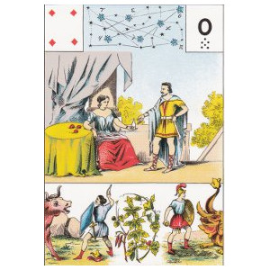 quatre de carreau toison d'or grand lenormand