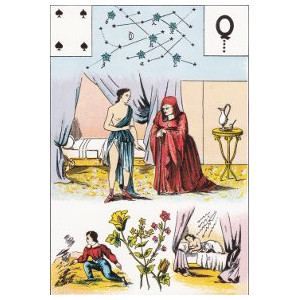 quatre de pique les imprévus grand lenormand