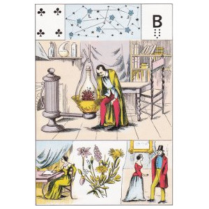 quatre de trèfle la science hermétique grand lenormand