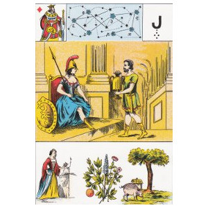 Roi de carreau les imprévus grand lenormand