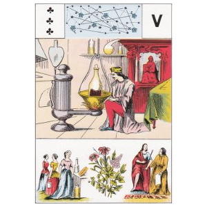trois de trèfle la science hermétique grand lenormand