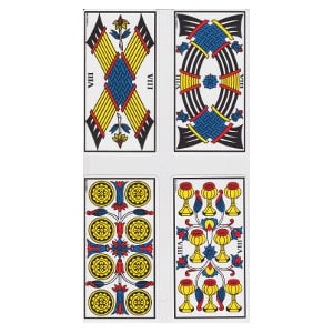 Les huit tarot de Marseille