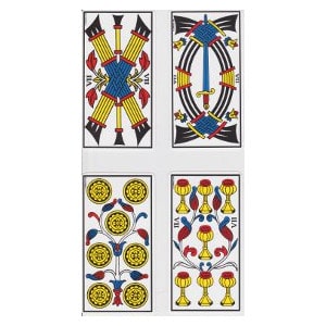 Les sept tarot de Marseille