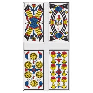 Les six tarot de Marseille