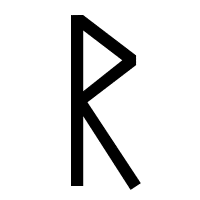 Rune Raidho / Rad