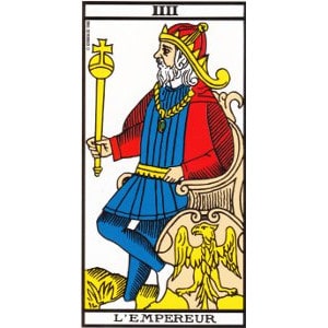 L'empereur tarot de Marseille