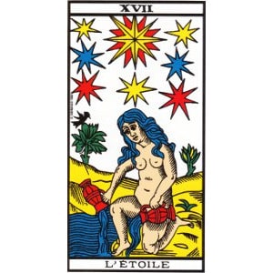 L'étoile tarot de Marseille