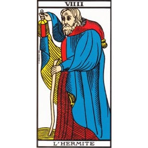 L'hermite tarot de Marseille