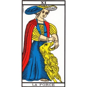 La force tarot de Marseille