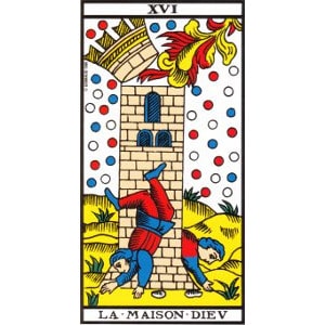 La maison dieu tarot de Marseille