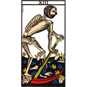 La mort tarot de Marseille
