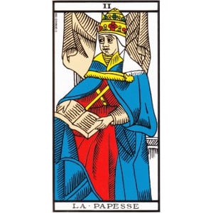 La Papesse tarot de Marseille