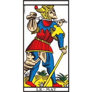 Le Mat tarot de Marseille