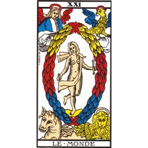 Le monde tarot de Marseille