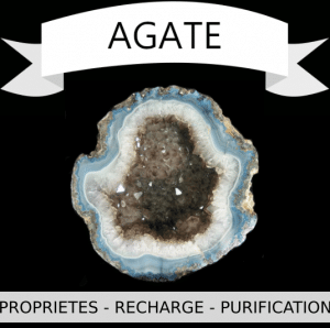 Agate propriétés en lithothérapie