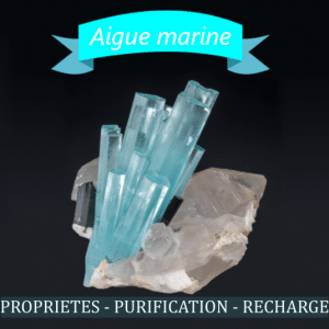 Aigue marine propriétés en lithothérapie