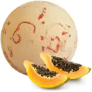 Boule de bain artisanal à la papaye