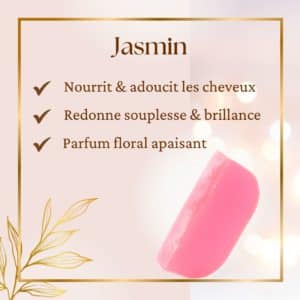 shampoing solide au jasmin